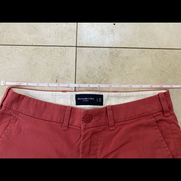 Men’s Abercrombie & Fitch Stretch Chino  Short 9” - Picture 6 of 8